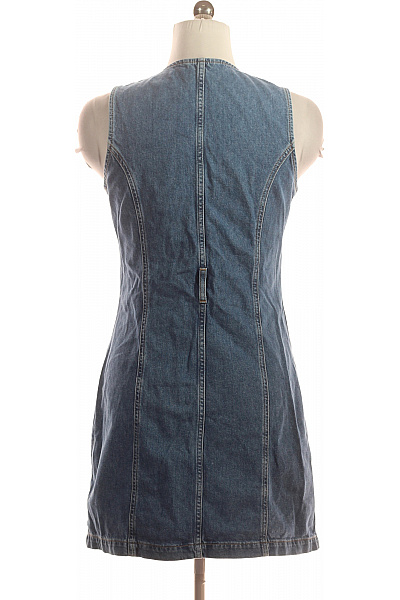 TOMMY HILFIGER dámské džínové šaty bez rukávů s kapsami letní Vel. M | TOMMY HILFIGER | obrázek 3