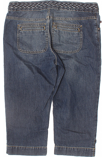 GANT Dámské džínové kraťasy pod kolena volnočasové modré Velikost 30 | GANT | obrázek 3