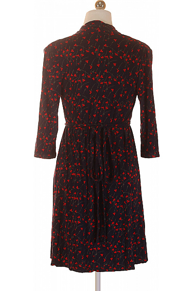 French Connection dámské šaty s dlouhým rukávem zavinovací květované Velikost 10 | French Connection | obrázek 2