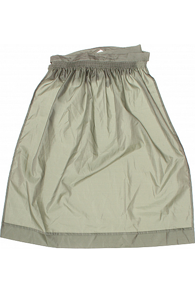 dámská sukně midi nabíraná polyesterová béžová Velikost 38 | Unimoda | obrázek 2