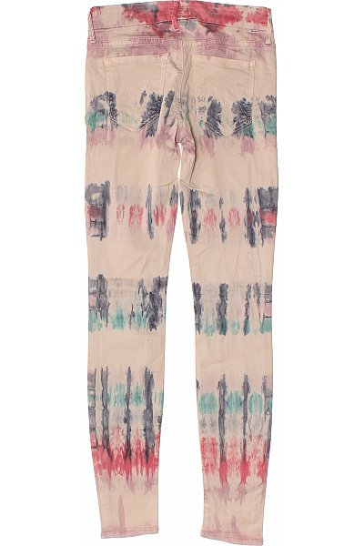 MOTHER Dámské bavlněné džíny skinny tie-dye vzorované strečové Velikost EU 25 | MOTHER | obrázek 2