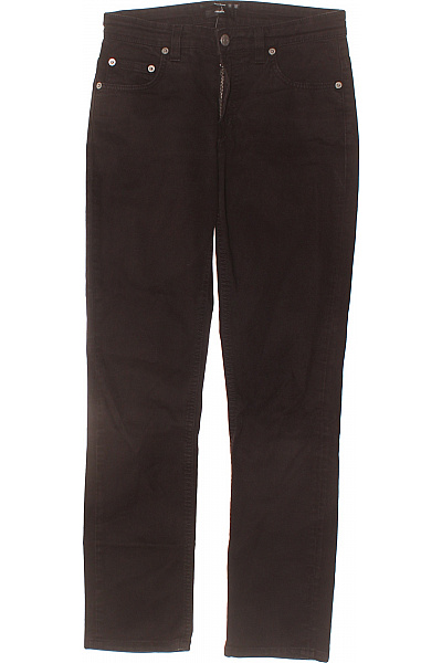 Filippa K. Dámské Bavlněné Džíny Rovné černé Velikost 27/34