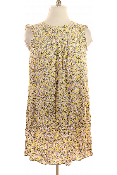 ONLY dámské šaty letní květované volnočasové žluté Vel. 46 | ONLY | obrázek 2