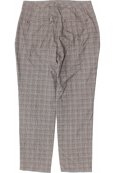 ZARA Dámské kostkované kalhoty elegantní volnočasové dlouhé šedé Vel. s | ZARA | obrázek 3