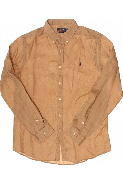 Ralph Lauren Pánská Košile S Dlouhým Rukávem Ležérní Vel. L