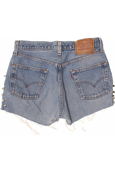 LEVIS Dámské džínové kraťasy s cvočky krátké ležérní Velikost S | LEVIS | obrázek 3