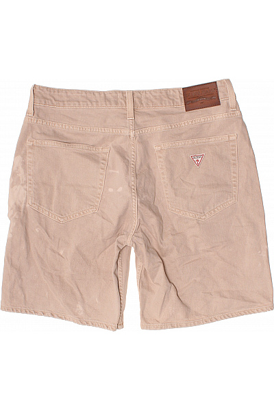 Guess béžové bavlněné kraťasy batikované volnočasové s kapsami Velikost 31 | Guess | obrázek 2