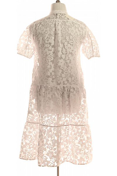 ted baker dámské šaty bílé krajkové květované volné letní Velikost 2 | ted baker | obrázek 2