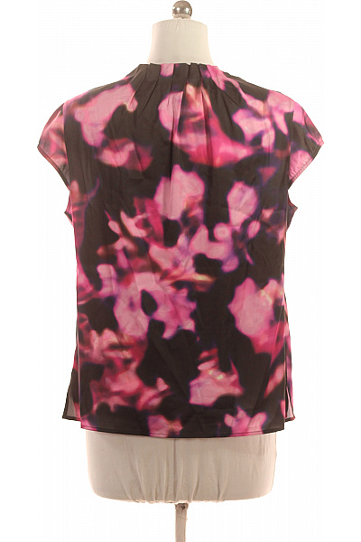 COMMA Dámská halenka s krátkým rukávem a potiskem růžová Velikost 42 | COMMA | obrázek 2