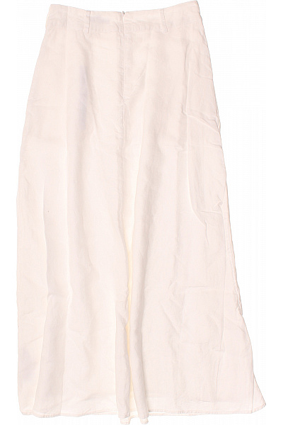 Esprit lněná dlouhá sukně bílá volná splývavá Velikost 34 | Esprit | obrázek 2