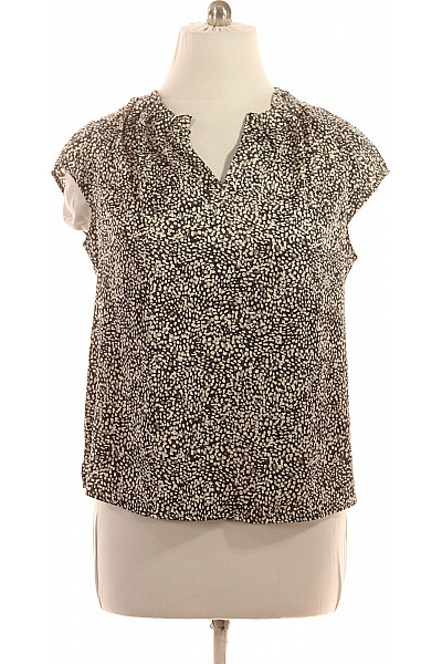 COMMA Dámská halenka s krátkým rukávem a potiskem Vel. 44 | COMMA | obrázek 2