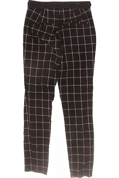 ZARA Dámské kostkované kalhoty dlouhé volnočasové černé Vel. xs | ZARA | obrázek 3