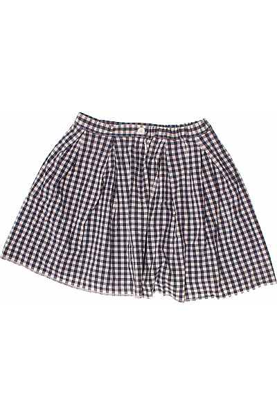 Dámská bavlněná károvaná letní krátká áčková sukně Vel. XS | Unimoda | obrázek 2