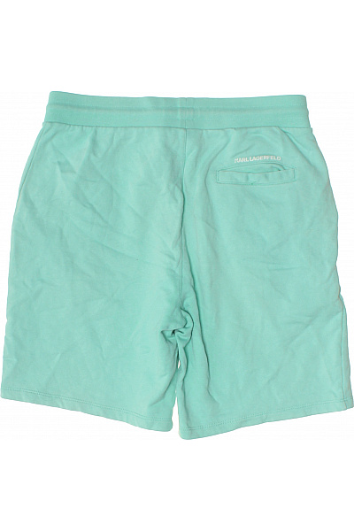 Karl Lagerfeld kraťasy volnočasové krátké s kapsami stahovací zelené Velikost M | Karl Lagerfeld | obrázek 2
