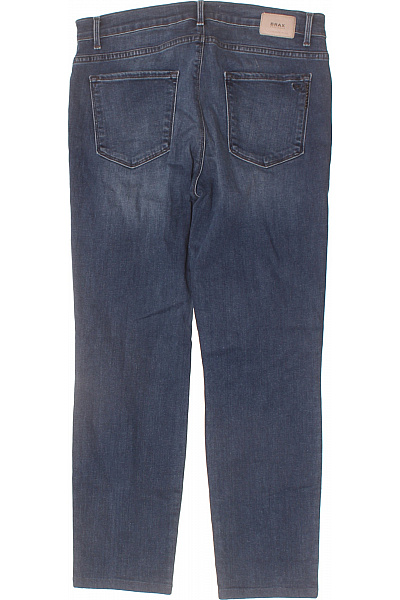 BRAX Dámské strečové džíny rovné modré bavlněné Vel. 38 | BRAX | obrázek 2