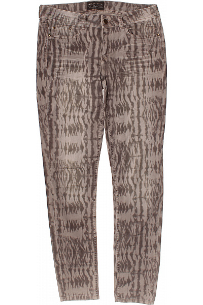 Expresso Dámské Džíny S Potiskem úzké Strečové Bavlněné Vel. L