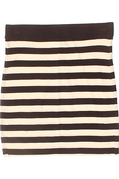 s.OLIVER Dámská pruhovaná mini sukně černobílá elastická Vel. EU L | s.OLIVER | obrázek 2