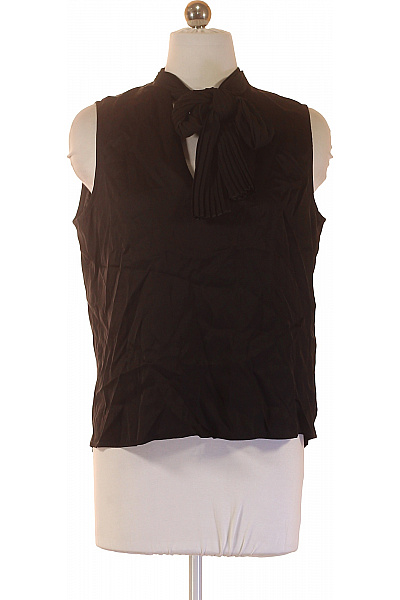 LIU JO Dámská halenka bez rukávů černá s mašlí elegantní Vel. 36 | LIU JO | obrázek 2