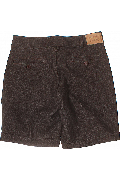 Abercrombie&Fitch Kraťasy volnočasové bavlněné s kapsami hnědé Vel. 27 | Abercrombie&Fitch | obrázek 3