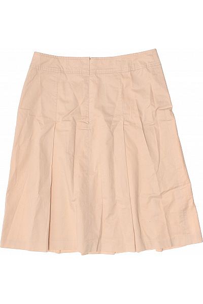 APART béžová bavlněná áčková sukně ke kolenům Vel. EU 36 | APART | obrázek 3