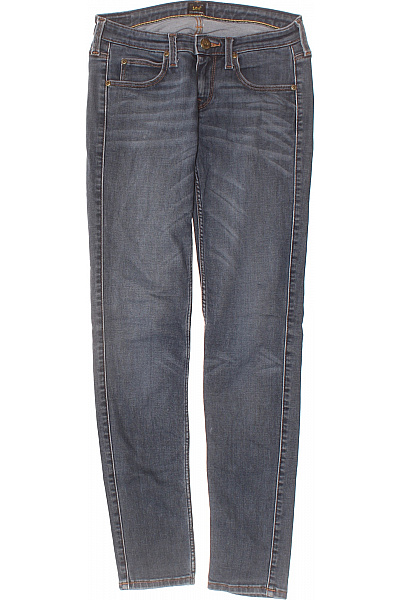 Lee  Dámské Džíny Skinny Strečové Modré Vel. S