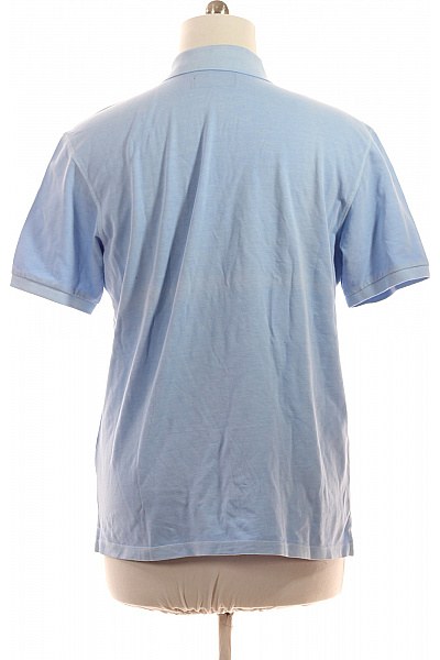 Marc O´Polo Pánské bavlněné polo tričko s krátkým rukávem a výšivkou modré jednobarevné Vel. XL | Marc O´Polo | obrázek 2