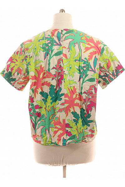 Le Comte Dámská halenka s krátkým rukávem a květinovým potiskem Vel. 48 | Le Comte | obrázek 3