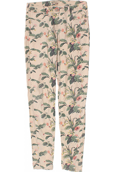 MAISON SCOTCH Dámské Květované Džíny S Potiskem úzké Vel. 28