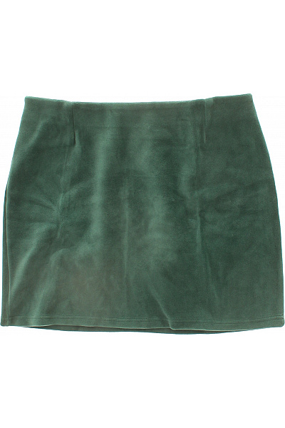 Weekday Zelená sametová mini sukně Velikost 40 | Weekday | obrázek 3