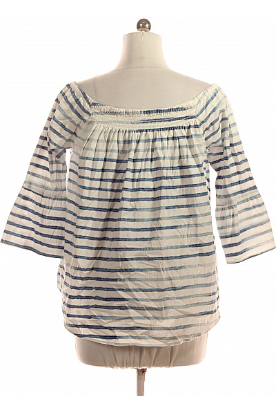 Grace Dámské tričko s dlouhým rukávem pruhované s potiskem srdíček Vel. L | Grace | obrázek 3