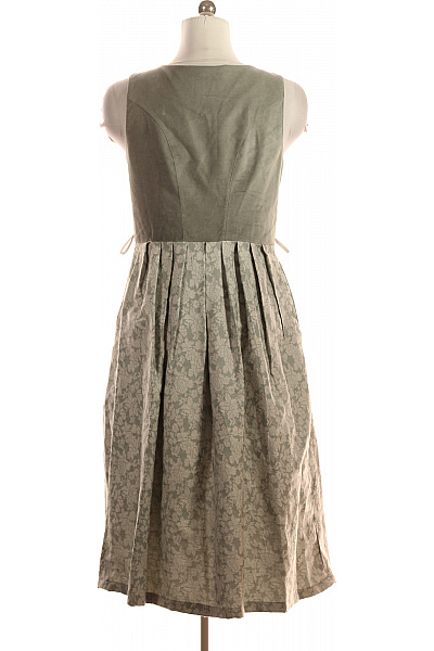 Stockerpoint Dámské šaty bez rukávů midi květované šedé Velikost M | Stockerpoint | obrázek 2