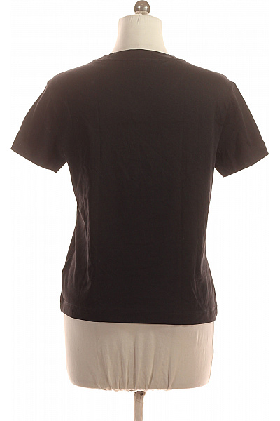 Esprit Dámské tričko s krátkým rukávem černé bavlněné basic Velikost M | Esprit | obrázek 3