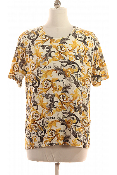 VERSACE Dámské tričko s krátkým rukávem a potiskem Vel. XL | VERSACE | obrázek 2