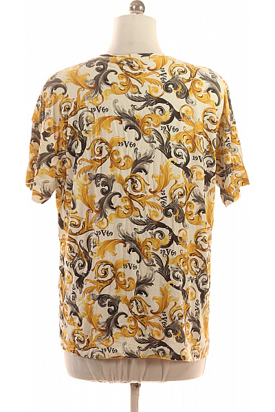 VERSACE Dámské tričko s krátkým rukávem a potiskem Vel. XL | VERSACE | obrázek 3