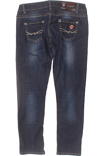 TOMMY HILFIGER Dámské džíny modré strečové s kapsami rovné Velikost 33 | TOMMY HILFIGER | obrázek 2