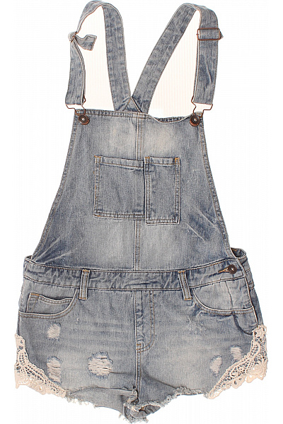 REVIEW Dámské džínové kraťasy s laclem a krajkou Velikost S | REVIEW | obrázek 2