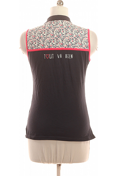 girls golf Dámské polo tričko bez rukávů s květinovým vzorem Velikost L | girls golf | obrázek 3