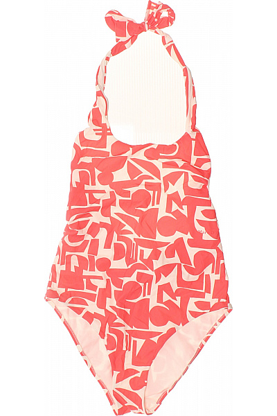 Marc O´Polo Dámské jednodílné plavky za krk s abstraktním vzorem červené Velikost M | Marc O´Polo | obrázek 2
