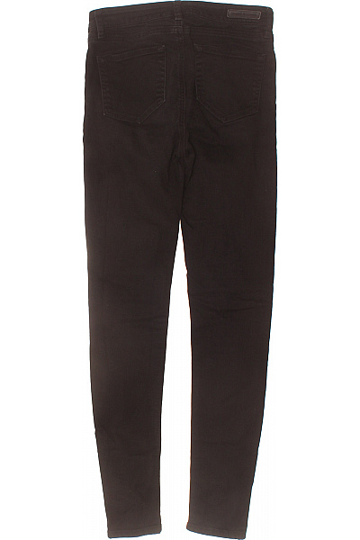 SAMSOE Dámské bavlněné černé skinny džíny s vysokým pasem Velikost EU S | SAMSOE | obrázek 2