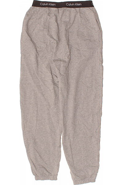 Calvin Klein Pánské bavlněné tepláky šedé volné pohodlné domácí Vel. EU S | Calvin Klein | obrázek 2
