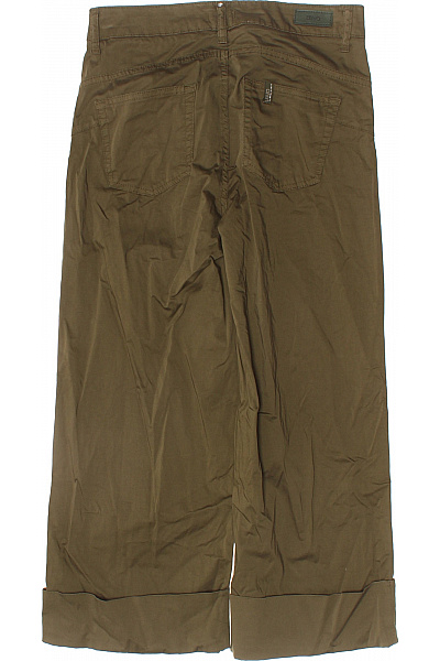 LIU JO khaki široké volnočasové kalhoty pod kolena Vel. 27 | LIU JO | obrázek 3