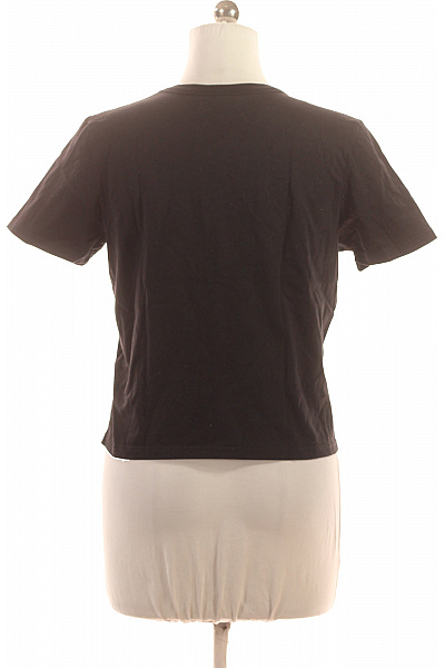 Juicy Couture Dámské bavlněné černé tričko s krátkým rukávem a nápisem basic Velikost xl | Juicy Couture | obrázek 3