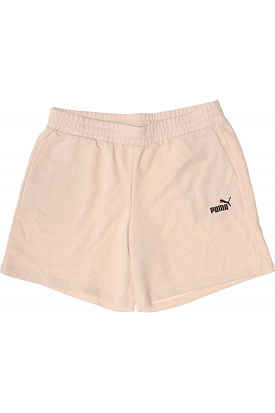 Puma Dámské bavlněné kraťasy sportovní volnočasové béžové s kapsami Velikost L | Puma | obrázek 2