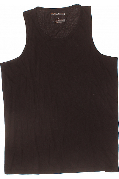 JACK & JONES Pánské tílko černé basic bez rukávů Vel. S | JACK & JONES | obrázek 2