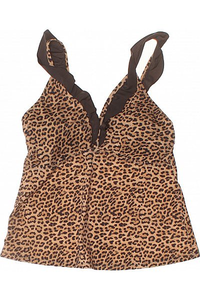 BONPRIX Dámské plavky leopardí s volánky Velikost EU 42 | BONPRIX | obrázek 2