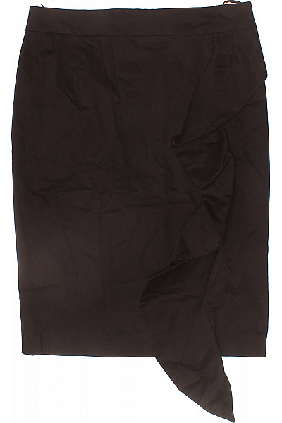 Next Černá zavinovací midi sukně s volánky elegantní Velikost 40 | Next | obrázek 2