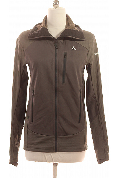 SCHOFFEL Dámská funkční softshellová bunda outdoorová hnědá se zipem Velikost 48 | SCHOFFEL | obrázek 2