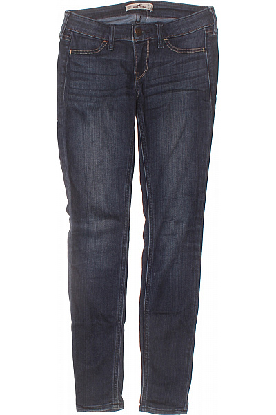 Hollister Dámské Džíny Skinny Strečové Modré Velikost 23