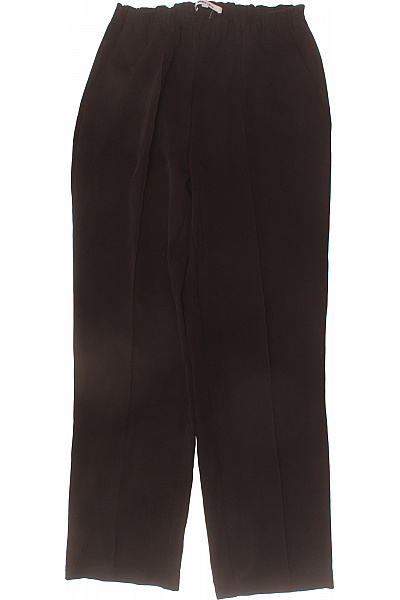 ONLY Dámské černé Elegantní Volné Kalhoty Polyesterové Velikost 38