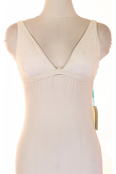 Dámské Plavky Bílé S Krajkou Trojúhelníkové Velikost EU 38